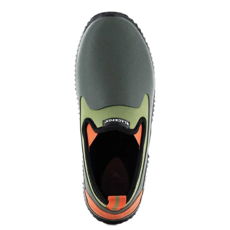 Chaussures Homme Néo Sans Gêne - Kaki et Orange - Black Fox