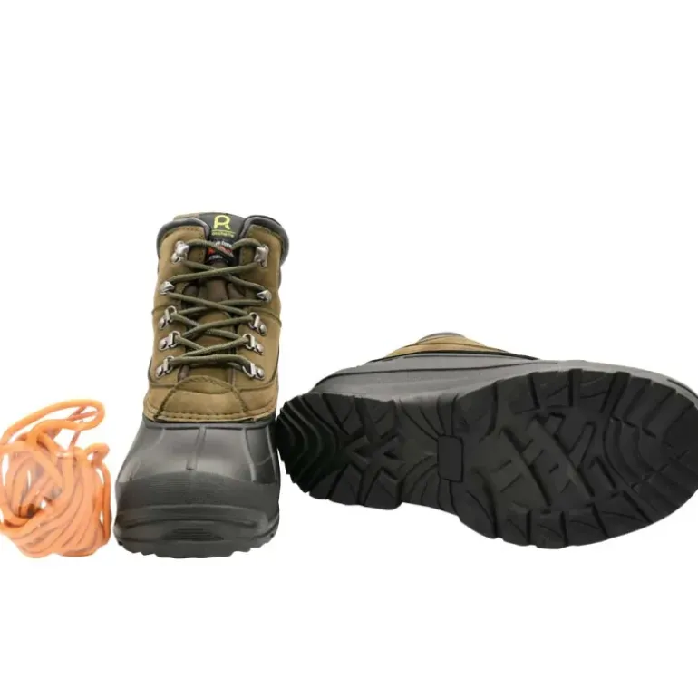 Chaussures Rochette Quebec Kaki nubuck étanche