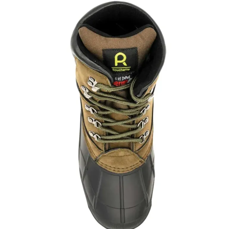 Chaussures Rochette Quebec Kaki nubuck étanche