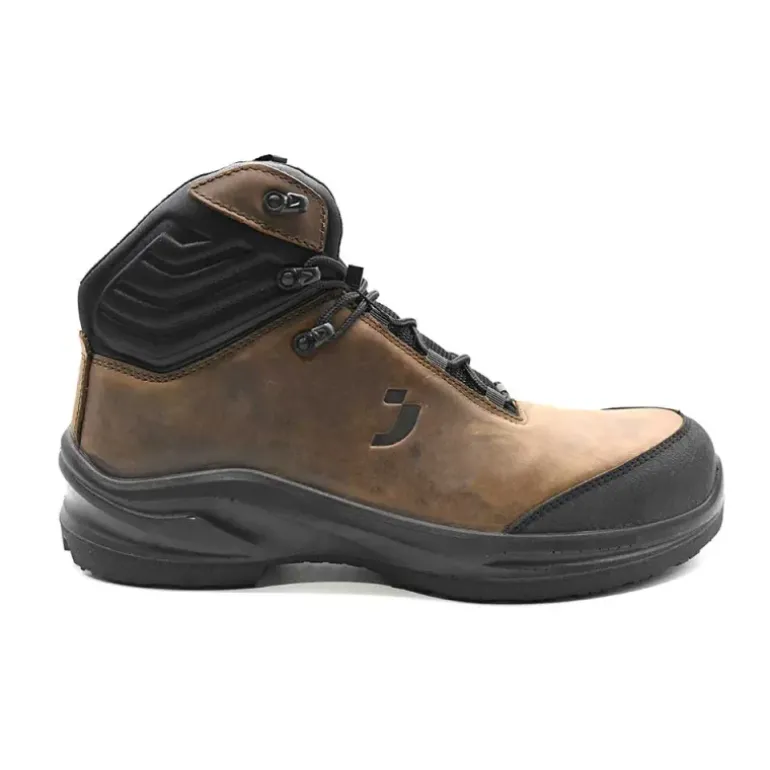 Chaussures sécurité Modulo Lea montantes S3S cuir marron