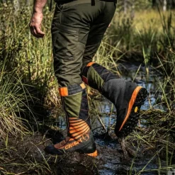 Chaussures-guêtres de chasse CRISPI Highland Pro GTX BOA orange