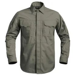 Chemise Fighter renforcée respirant coton polyester kaki M à 3XL