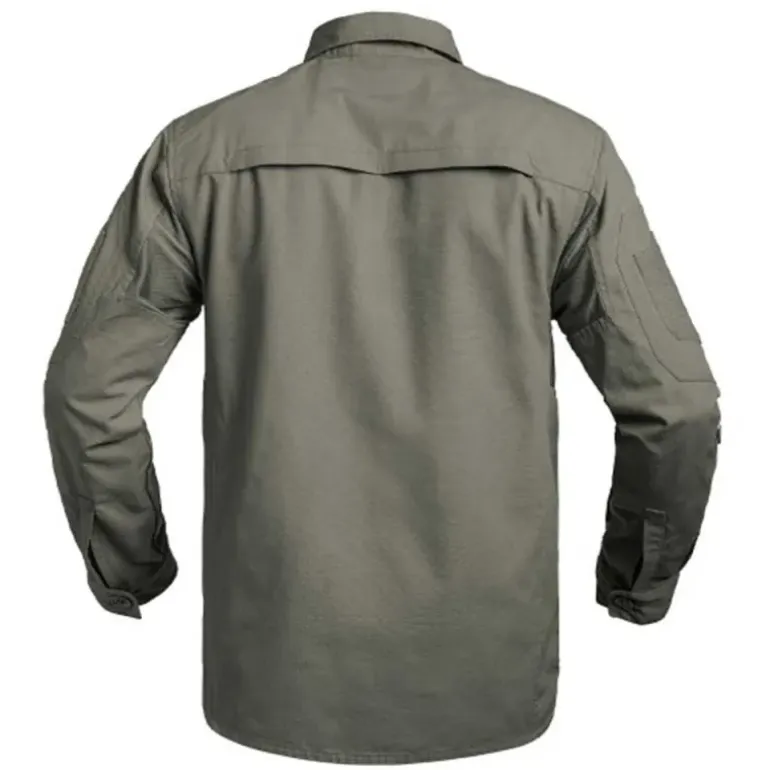 Chemise Fighter renforcée respirant coton polyester kaki M à 3XL