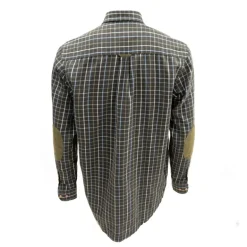 Chemise Percussion Sologne 100% coton marron taille S à 3XL