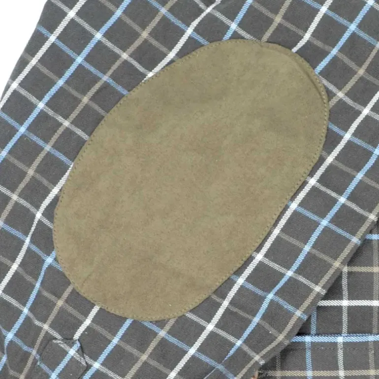 Chemise Percussion Sologne 100% coton marron taille S à 3XL