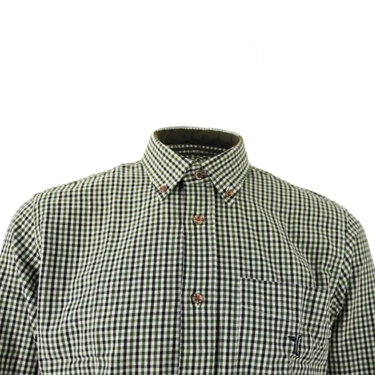 Chemise Percussion tradition 100% coton col boutonné