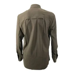 Chemise PROHUNT antitic kaki manches longues stretch 4 poches