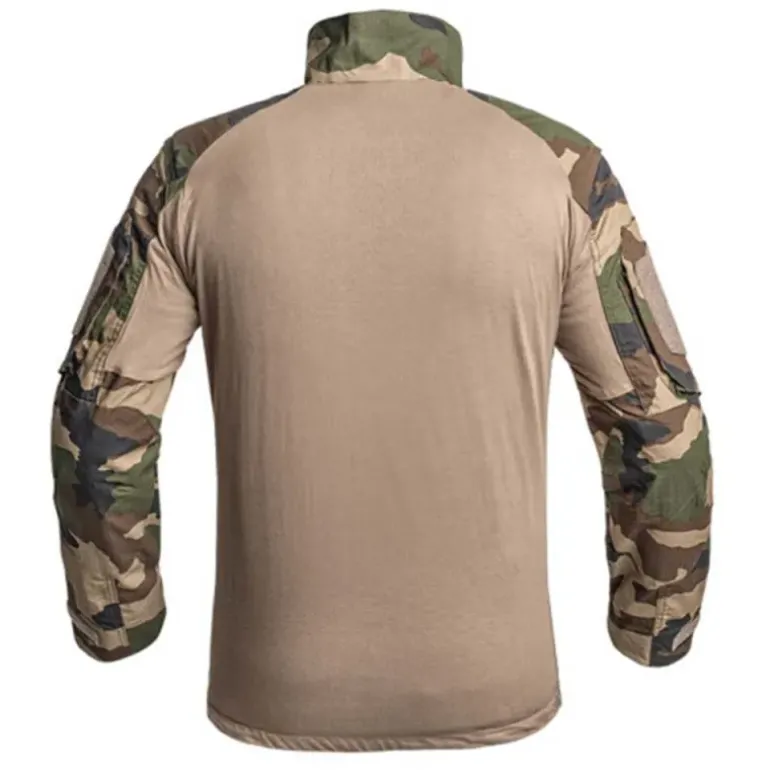 Chemise Ubas Fighter col montant zip coton polyester camo M à 3XL