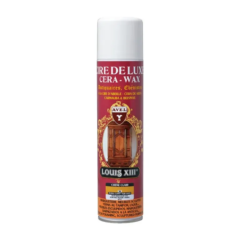 Cire Haute Tradition Aérosol Chêne Clair 400ml - Avel