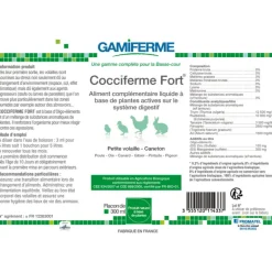 Cocciferme fort complément alimentaire volaille 300ml GAMIFERME