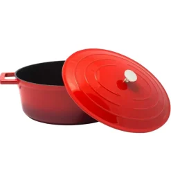 Cocotte ovale fonte alu 32x25cm 6,6L tous feux nuage