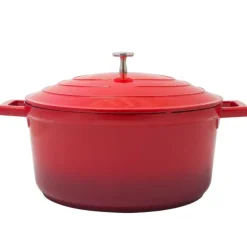 Cocotte ronde fonte alu 24cm 4,65L tous système de cuisson