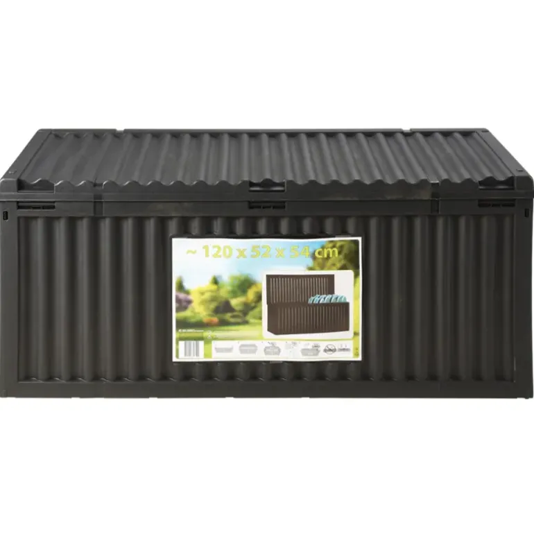 Coffre de rangement jardin 120 cm polypropylène