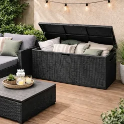 Coffre de rangement jardin 350L - 120 X 51 X 60 cm