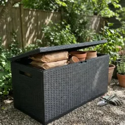 Coffre de rangement jardin 350L - 120 X 51 X 60 cm