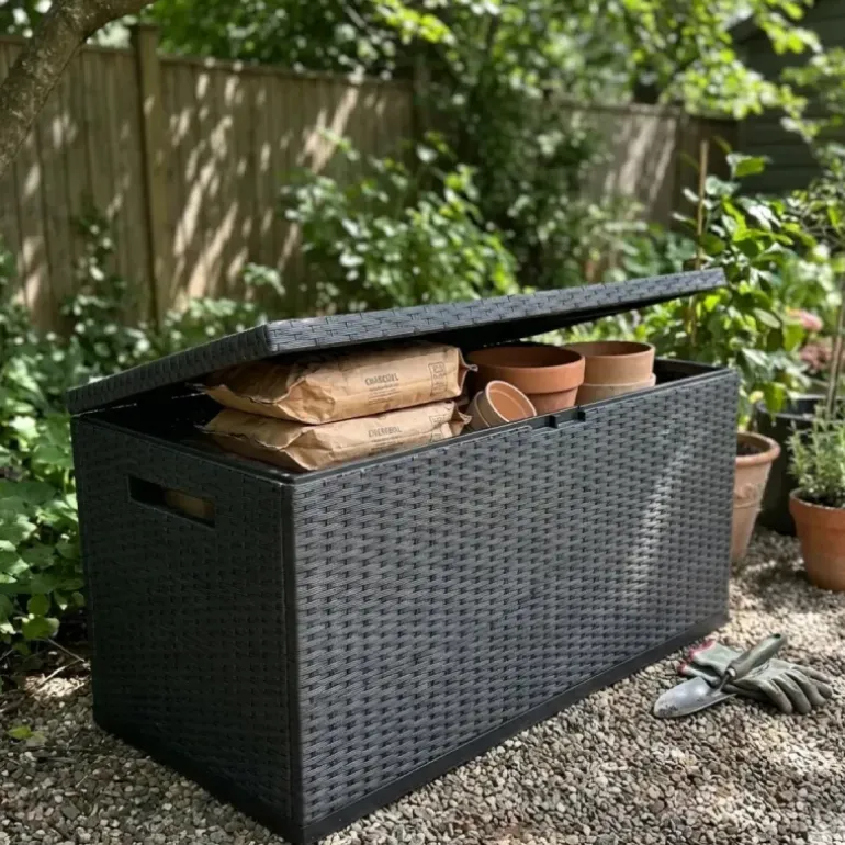Coffre de rangement jardin 350L - 120 X 51 X 60 cm