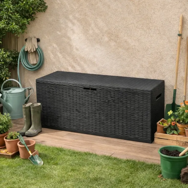 Coffre de rangement jardin 350L - 120 X 51 X 60 cm