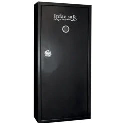 Coffre-fort acier 3mm EN14450 S1 serrure électronique A 5 cyl.