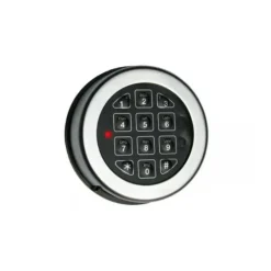 Coffre-fort acier 3mm EN14450 S1 serrure électronique A 5 verrous