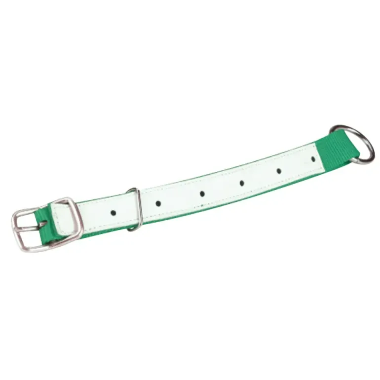 Collier moutons et chèvres nylon vert