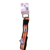 Collier réfléchissant orange néoprène nylon pour chien 45/60 cm