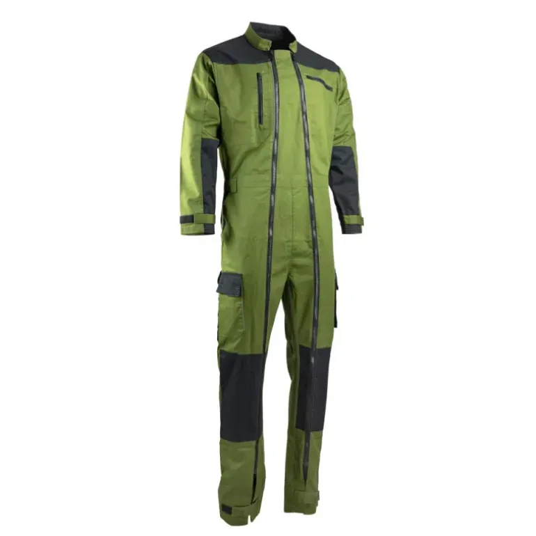 Combinaison de travail double Zip Trident bicolore
