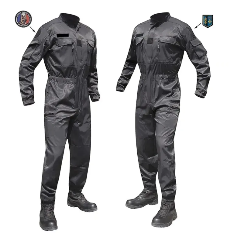 Combinaison Platinium Noire Homme - Déperlante et Résistante