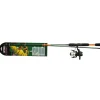 Combo Target II - Canne à Pêche Polyvalente 5-20g 4m avec Moulinet