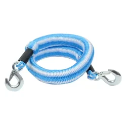 Corde de remorquage 2T extensible 1,5-4m avec crochets zingués