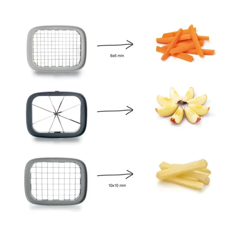 Coupe-légumes multifonction LACOR - 3 grilles interchangeables