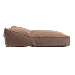 Coussin imperméable marron en polyester 600D - 90x70cm