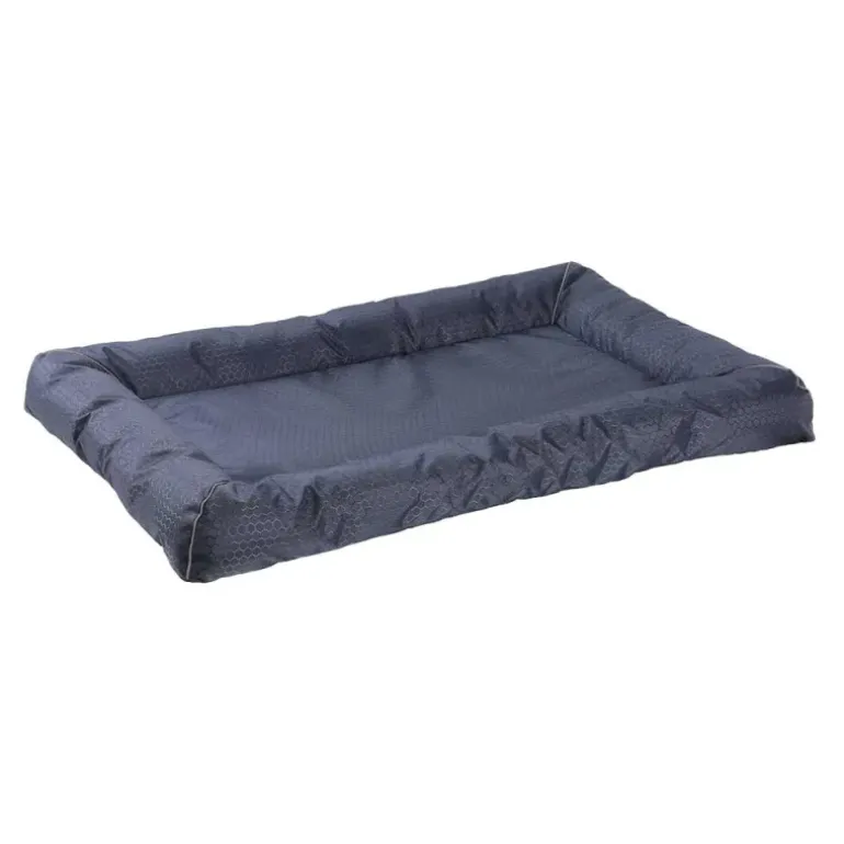 Coussin Matelas Imperméable Bleu 91x60x20cm Antidérapant