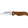 Couteau Berger Sanglier Lame Inox 9cm Acacia - 19,5cm