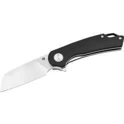Couteau Cliff Wharm - Lame Acier 440B 7 cm - Manche G10 Noir - Boker Magnum