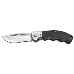 Couteau de Chasse NW Skinner - Lame 8,5 cm en Acier 440A - Manche G10 Noir