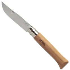 Couteau Opinel N°12 lame acier inox 12 cm manche hêtre bague de sécurité