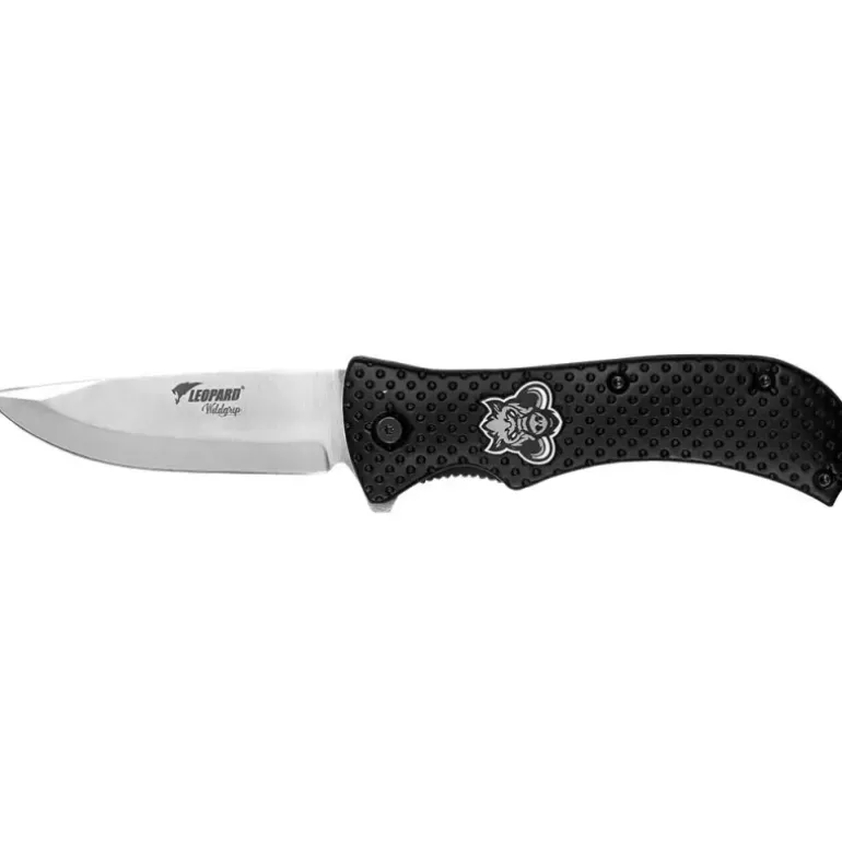 Couteau poche Wildgrip Sanglier lame inox 9 cm manche métal 21 cm