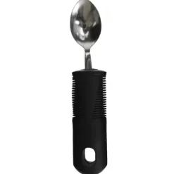 Couverts ergonomiques senior manche épais plastique - Set 4 pièces