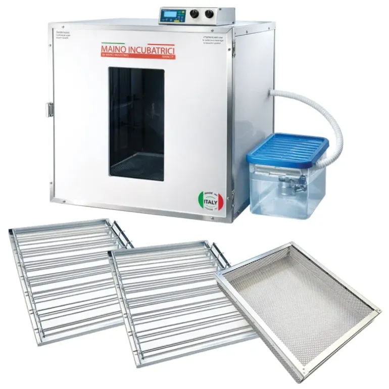 Couveuse + 2 Tiroirs de caille à poule + 1 Panier d'éclosion + 1 Kit humidification
