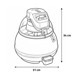 Couveuse automatique Novital Covatutto 16L Pro