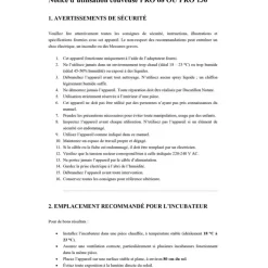 Couveuse Automatique PRO Couvitech® 136 Œufs - Incubation Haute Performance