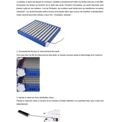 Couveuse Automatique PRO Couvitech® 272 œufs - Incubation Haute Performance
