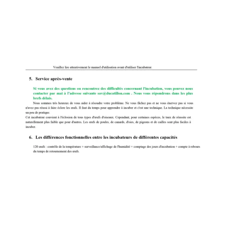 Couveuse automatique SP Couvitech® 64 œufs - Incubation professionnelle