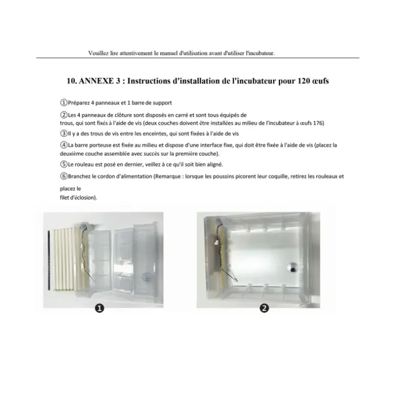 Couveuse automatique SP Couvitech® 64 œufs - Incubation professionnelle
