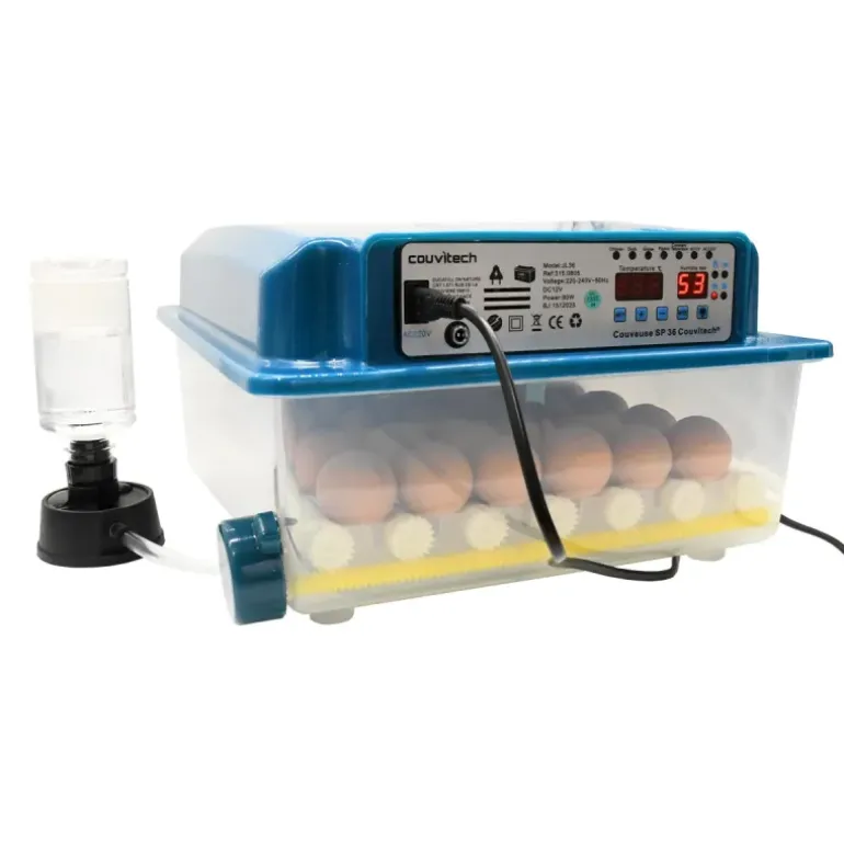 Couveuse Automatique SP Couvitech® 36 Œufs - Incubation Professionnelle et Fiable