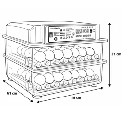 Couveuse automatique SP Couvitech® 120 œufs - Incubation professionnelle