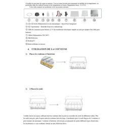 Couveuse Automatique SP Couvitech® 16 Œufs - Incubation Homogène et Stable