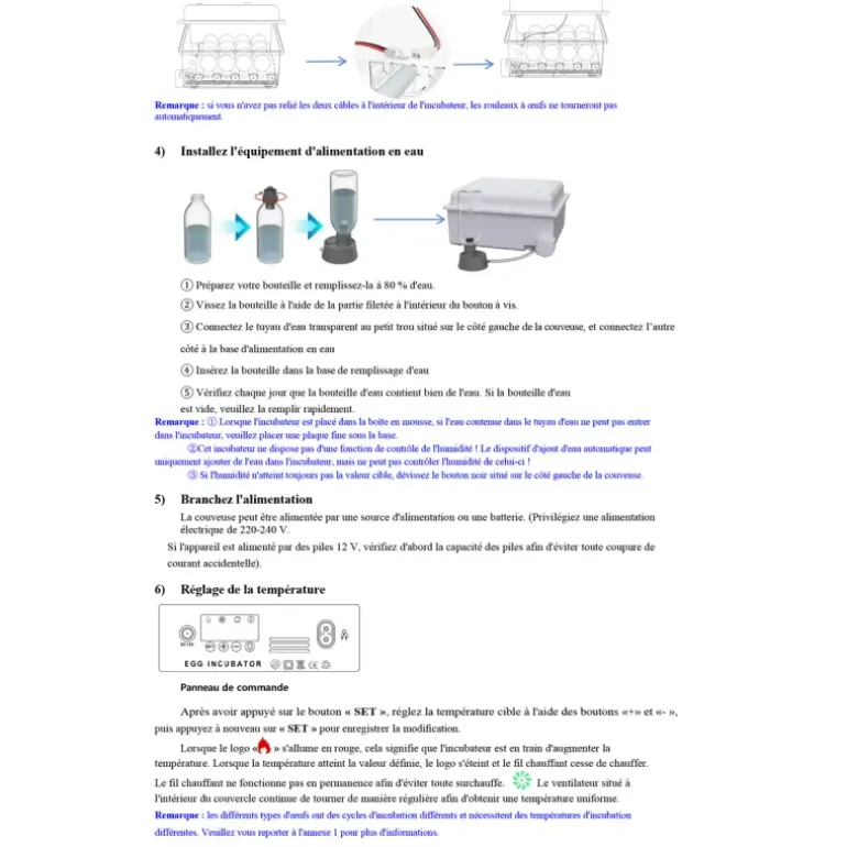 Couveuse Automatique SP Couvitech® 16 Œufs - Incubation Homogène et Stable