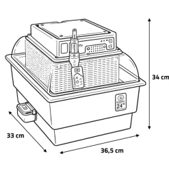 Couveuse semi-automatique Novital Covatutto 24 Eco