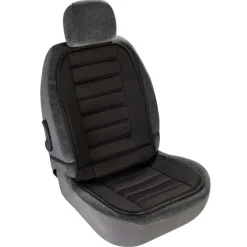 Couvre siège universel noir avec coussinets maintien parfait